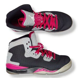 2015 Nike Air Jordan Spike Forty GG Black Fuchsia Size 8Y Basketball Sporty